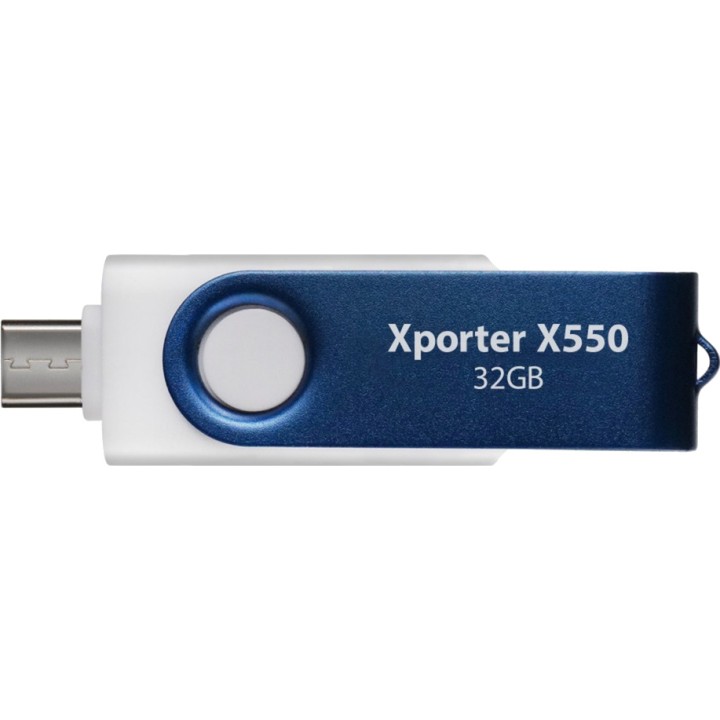 PATRIOT Memoria USB-A y USB-C con carcasa giratoria XPORTER-X550 32GB PS32GX550AAD 100081061