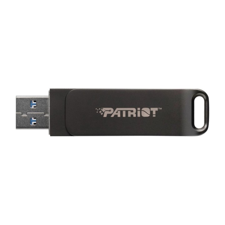 PATRIOT USB-A and USB-C flash drive with swivel housing RAGE