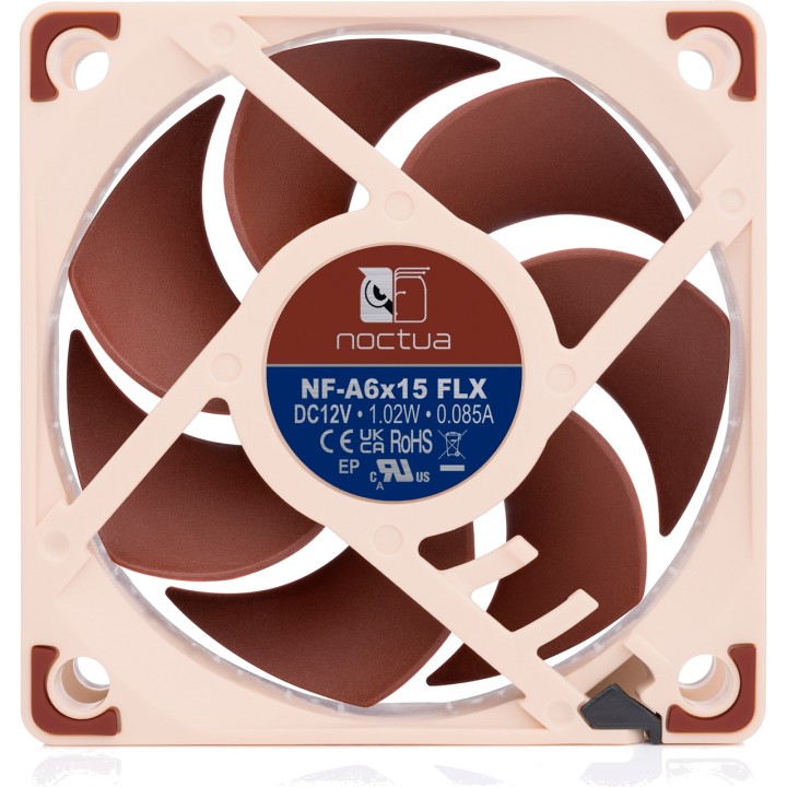 NOCTUA Ventilador de caja de PC NF-A6X15 FLX 60MM 100094155