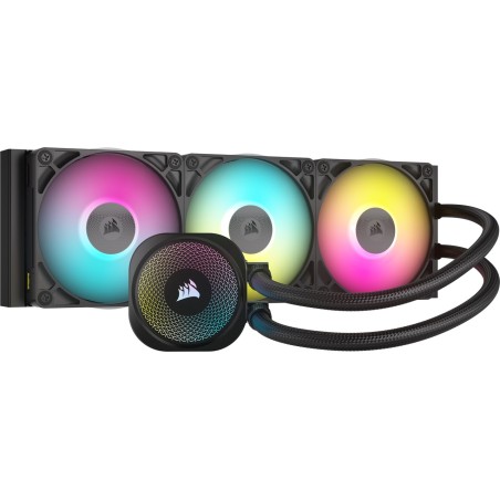 refrigeración líquida aio para cpu icue-link titan 360 rx-rgb