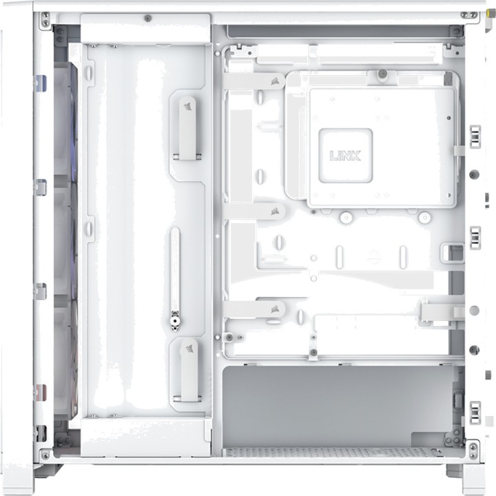 CORSAIR Carcasă PC semitower cu sticlă călită FRAME 4000X RS
