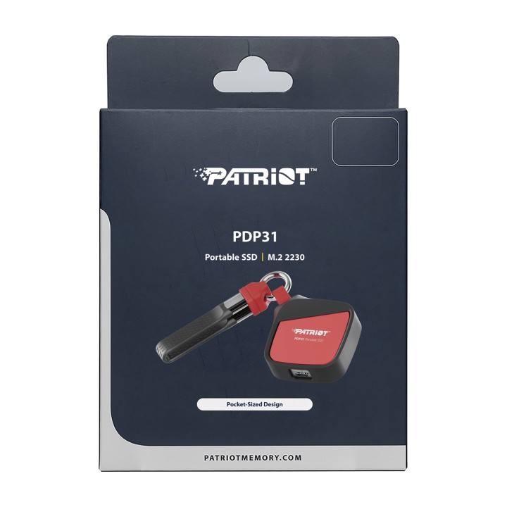 PATRIOT SSD externo portátil USB-C PDP31 500GB PDP31500G23UCK 100168377