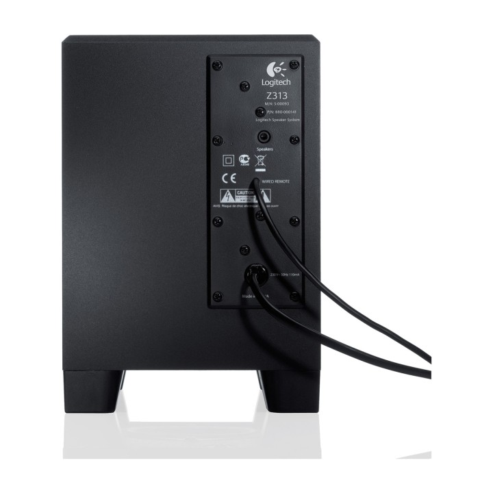 LOGITECH Reproduktory pre PC so subwooferom Z313 2.1 25W