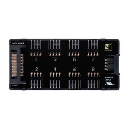 fläkthubb för pc na-fh1 8-canales pwm-sata