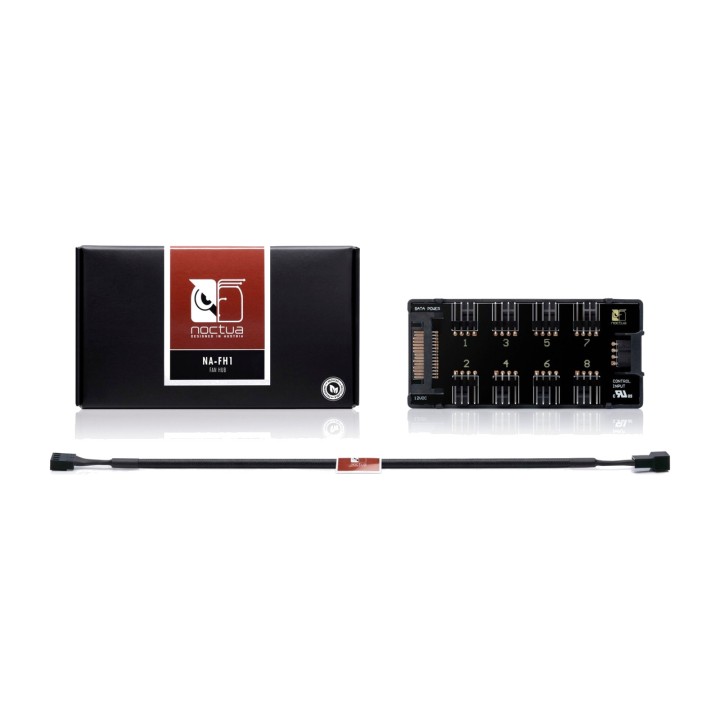 NOCTUA Hub de ventiladors per a PC NA-FH1 8-CANALES PWM-SATA