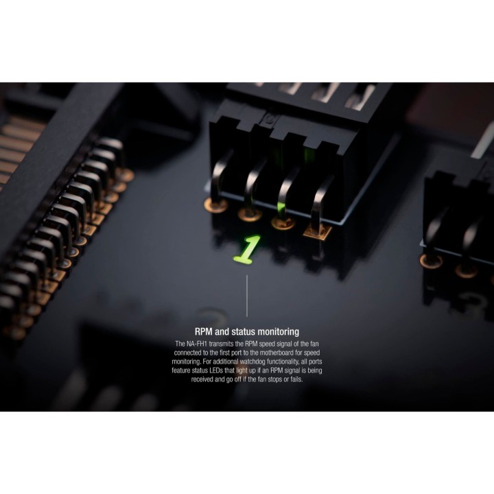 NOCTUA Hub ανεμιστήρων για PC NA-FH1 8-CANALES PWM-SATA
