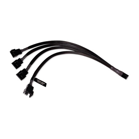 cable divisor en y de 4 pines para ventiladores de pc pwm 1 a 4 0,3m