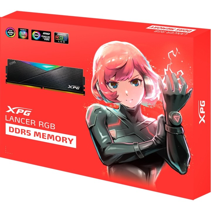ADATA DIMM RAM memóriakészlet XPG-LANCER-RGB DDR5 8000MHZ