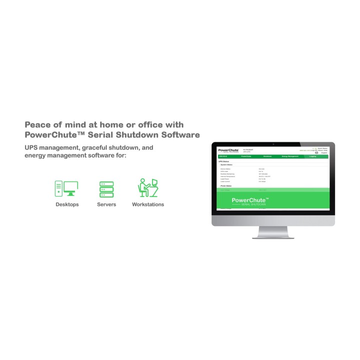 APC UPS offline con 4 prese BACK-UPS CS BK650EI 650VA