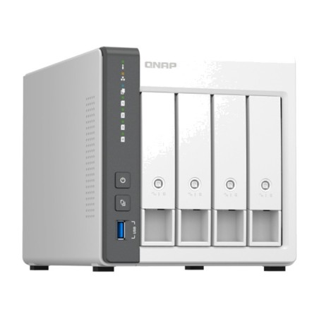servidor nas de 4 bahías sin discos ts-433-4g cortex-a55 4gb 2,5gbe