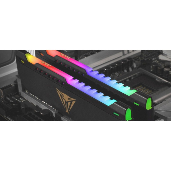 PATRIOT Kit di memoria RAM DIMM VIPER STEEL-RGB DDR4 3600MHZ