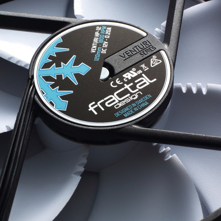 FRACTAL DESIGN Ventilador de caixa de PC VENTURI-HP-12 120MM
