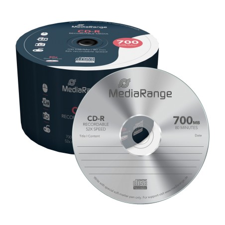 cd vergine cd-r-700mb 52x 50 uds mr207