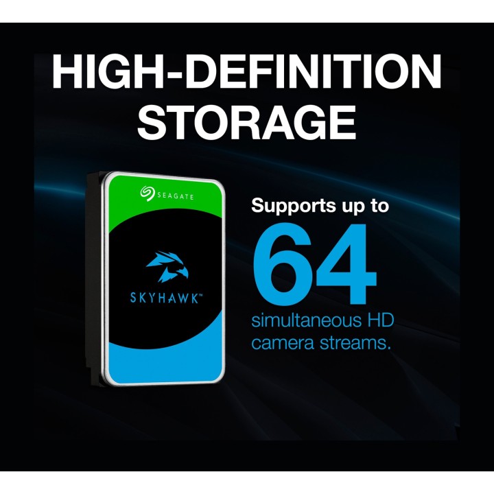 SEAGATE Wewnętrzny dysk twardy 3,5 cala do monitoringu