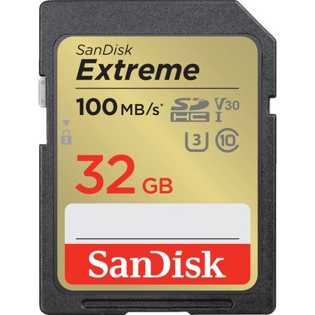 tarjeta de memoria sdhc extreme 32gb uhs-i u3 v30 sdsdxvt-032g-gncin