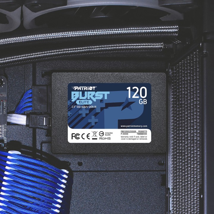 PATRIOT SSD SATA interno BURST ELITE 2,5" 120GB