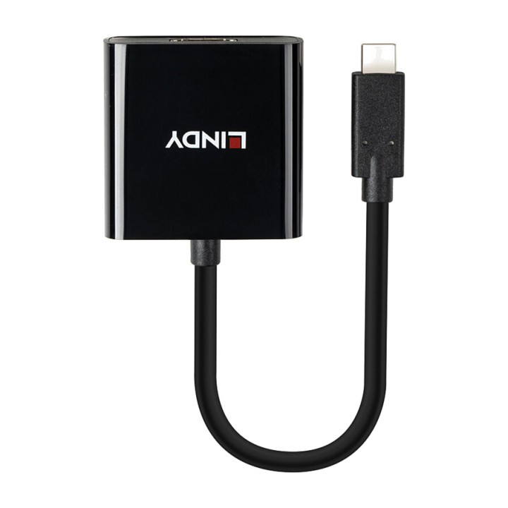 LINDY Aktivní video převodník USB-C-A-HDMI 2.0 4K60 43438
