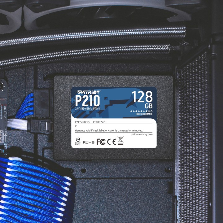 PATRIOT Notranji SATA SSD P210 2,5" 128GB P210S128G25