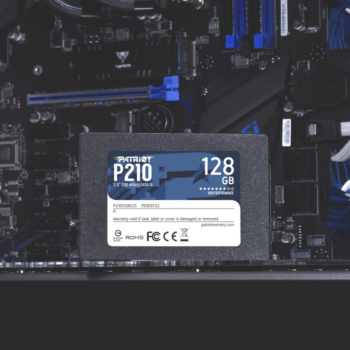 PATRIOT Belső SATA SSD P210 2,5" 128GB P210S128G25 1656435