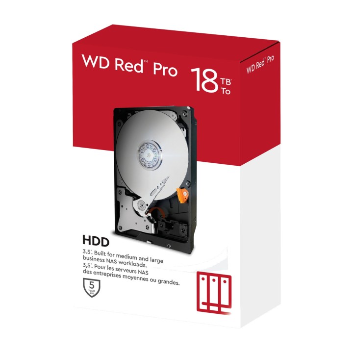 WESTERN DIGITAL Interne 3,5-Zoll-Festplatte für NAS RED-PRO