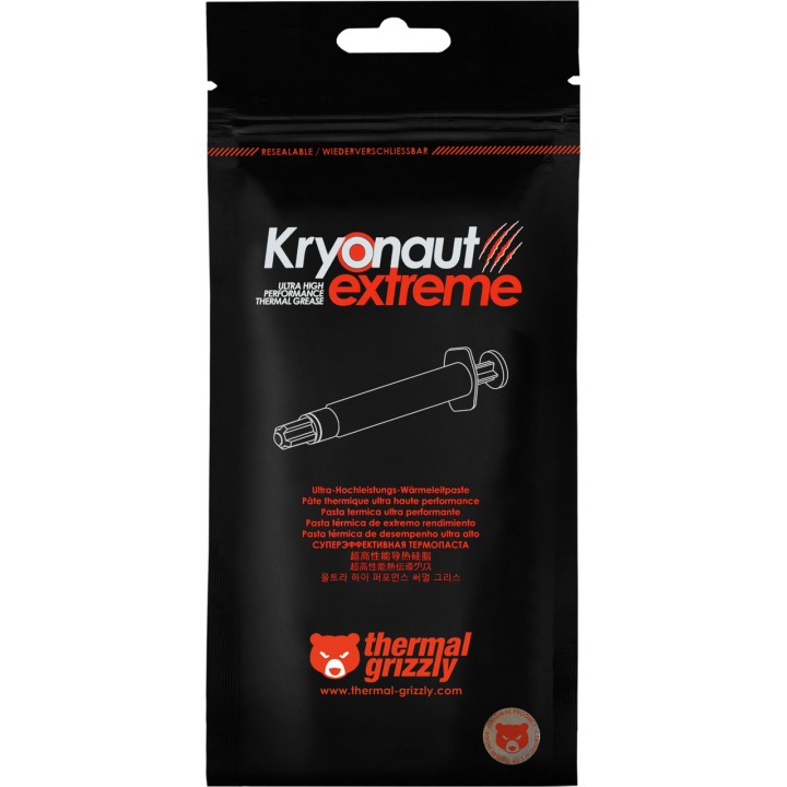 THERMAL GRIZZLY Termisk pasta til processor KRYONAUT-EXTREME