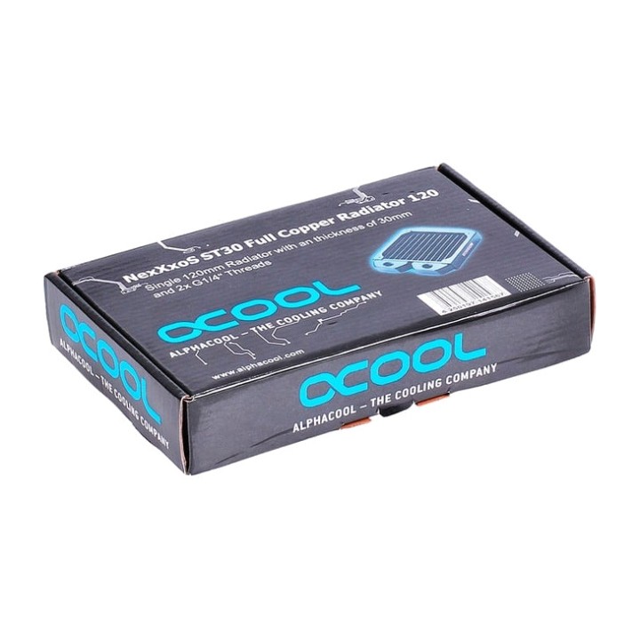 ALPHACOOL Flüssigkeitskühlungsradiator NEXXXOS-ST30 120MM