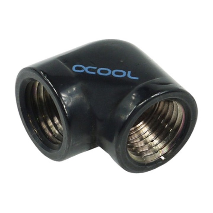 ALPHACOOL Raccordo a gomito doppio femmina per