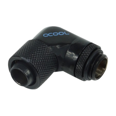 haakse compressiefitting voor vloeistofkoeling 90° 13/10mm g1/4 17075