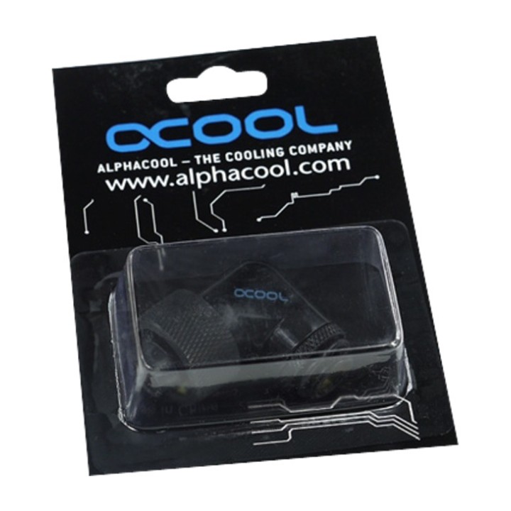 ALPHACOOL Úhlová kompresní spojka pro kapalinové chlazení
