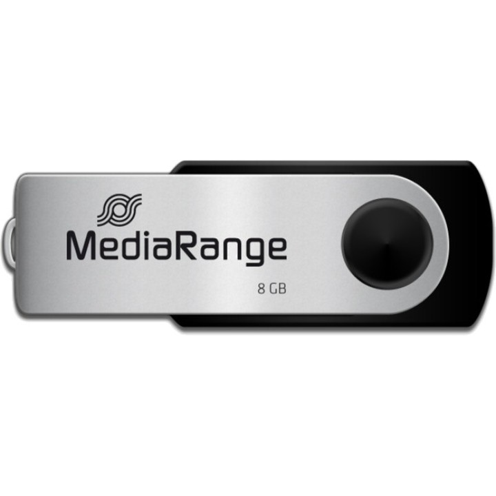 MEDIARANGE Dvojitý otočný OTG USB kľúč s konektorom Micro-B
