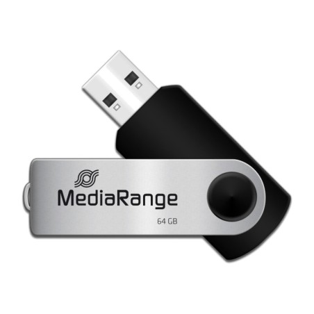 dvojitý otočný otg usb kľúč s konektorom micro-b 2.0 64gb mr912