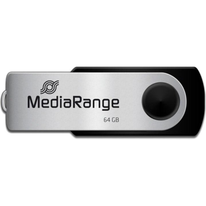 MEDIARANGE Memorie USB OTG duală rotativă cu conector
