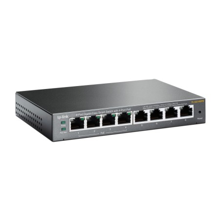switch gestionado gigabit de 8 puertos con 4 poe tl-sg108pe l2