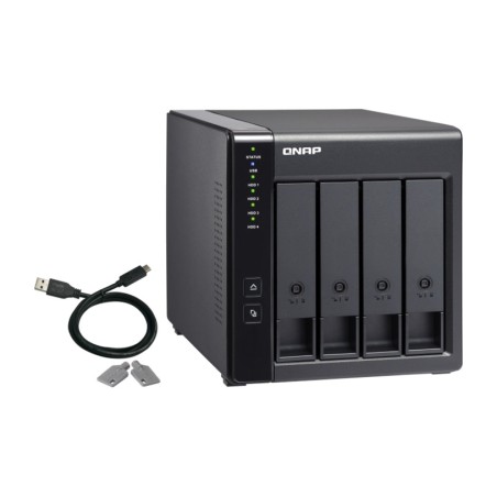 caja raid externa de 4 bahías para discos tr-004-usb-c 3.2 gen 1