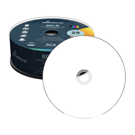 printbar blu-ray-disk bd-r 25gb 6x mr515 25 uds