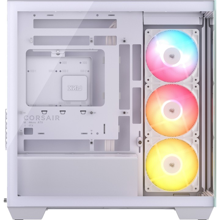 CORSAIR Caixa d'ordinador semitorre Micro ATX amb vidre
