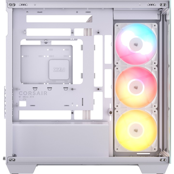CORSAIR Puolitorni-tietokonekotelo micro ATX karkaistulla