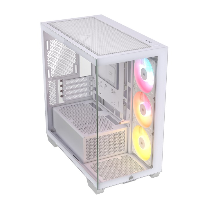 CORSAIR Caixa de PC semitorre micro ATX com vidro temperado