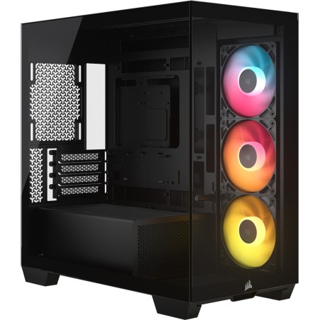 caja de pc semitorre micro atx con cristal templado 2800x rs-r argb