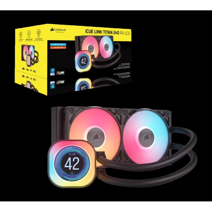 CORSAIR Gereviseerde AIO-vloeistofkoeling voor CPU in zo