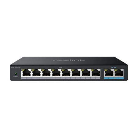 switch no gestionat de 8 ports poe+ i 2 gigabit rla-ps1 120w