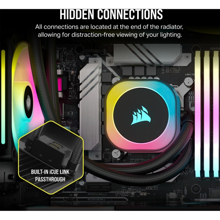 CORSAIR Obnovljen AIO tekočinski hladilnik za CPU v stanju