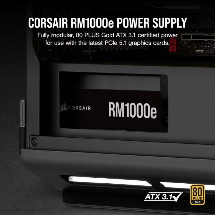 CORSAIR Generalüberholtes modulares PC-Netzteil in