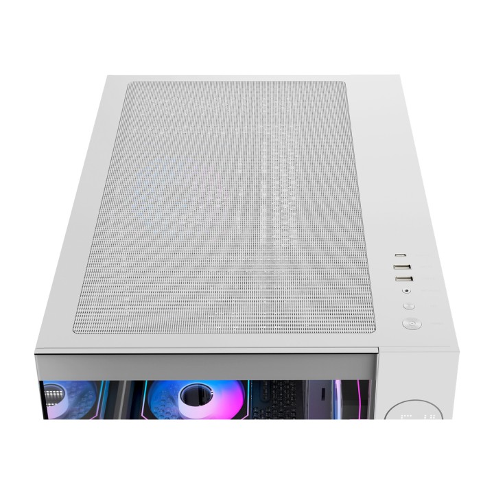 OCYPUS Boîtier PC moyen tour avec verre panoramique IOTA C70
