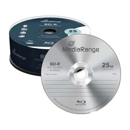 disc blu-ray inscriptibil gol bd-r 25gb 6x mr514 25 uds
