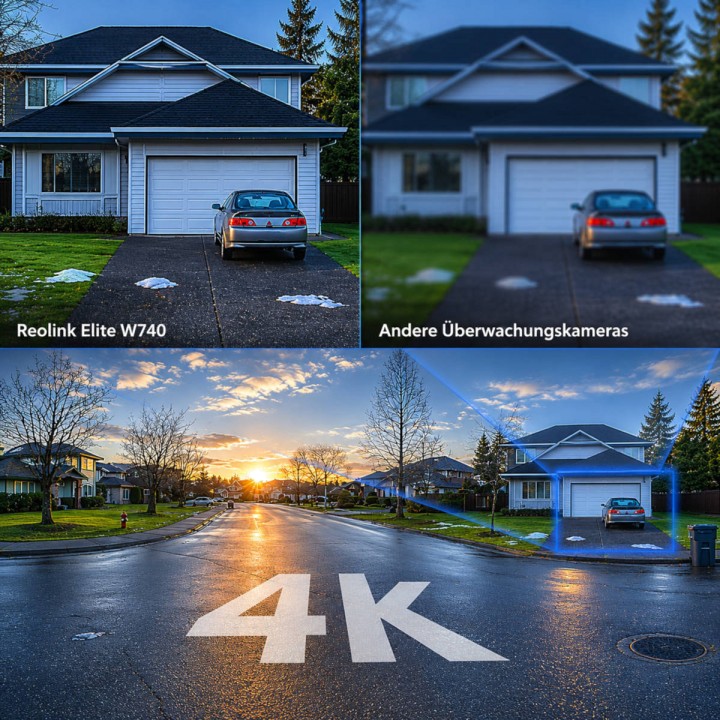 REOLINK Panoramska Wi-Fi IP nadzorna kamera z dvojno lečo