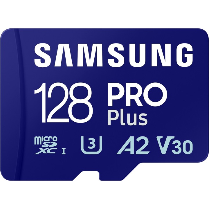 SAMSUNG Scheda di memoria microSDXC PRO PLUS 128GB