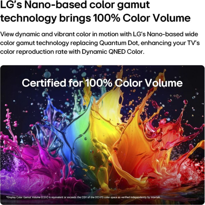 LG Televízió QNED 4K 55QNED7EB3C 55" 100198096