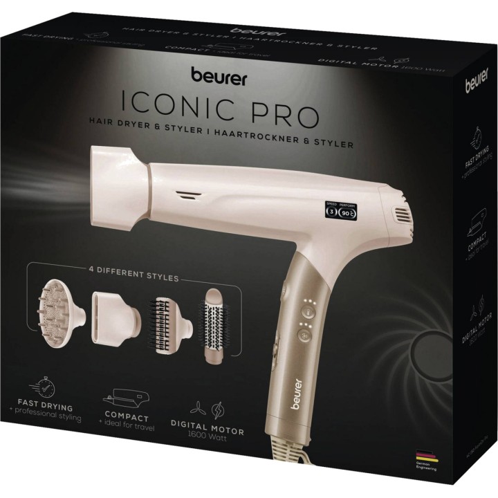 BEURER Suszarka do włosów z jonizacją HC 150 FUSION DRY PRO