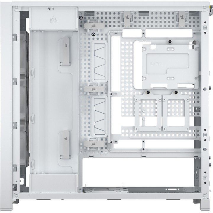 CORSAIR Caixa de PC semi-torre com vidro temperado FRAME